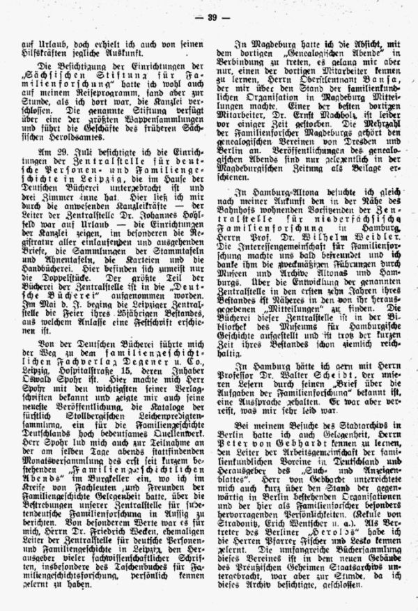 Als Familienforscher auf Reisen - 2