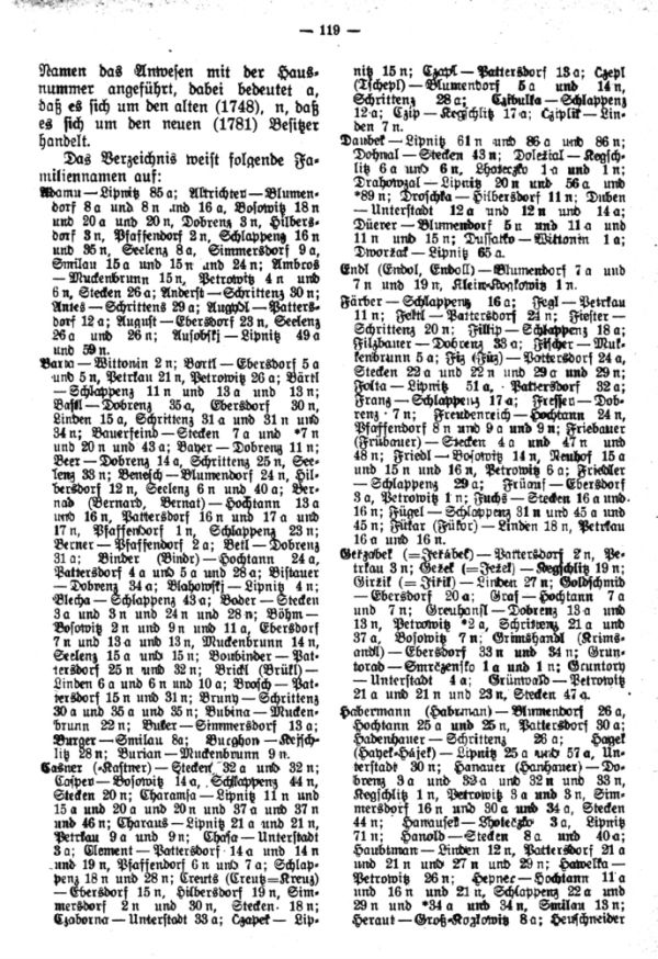 Grundsteuerkataster der Herrschaft Schittenz 1748-1781 - 2