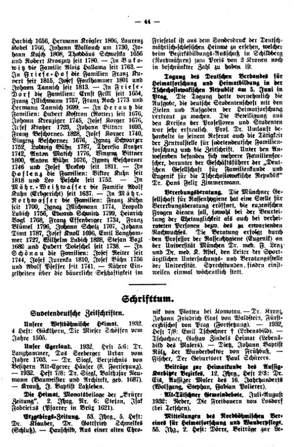 Zeitschriftenschau - 1