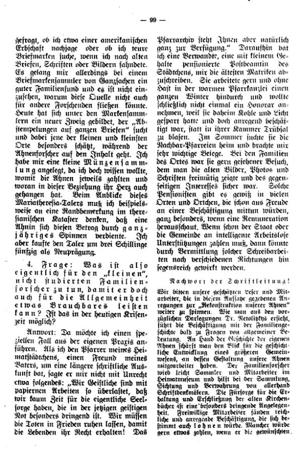 Rekonstruierte Ahnen - 3