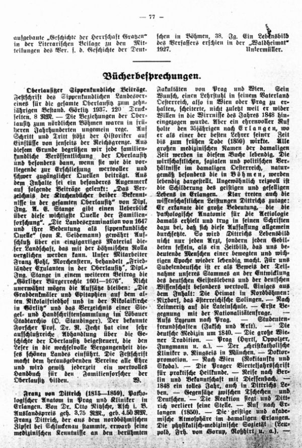 Franz von Dittrich (1815-1859)