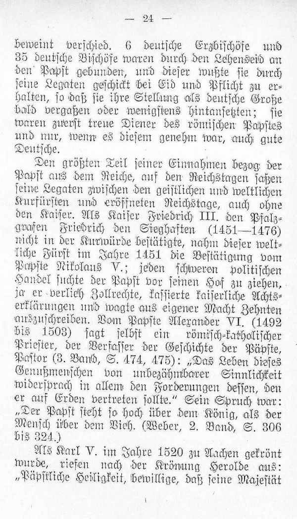 Übermut umd Mißbrauch der Gewalt von Seite der Mächtigen